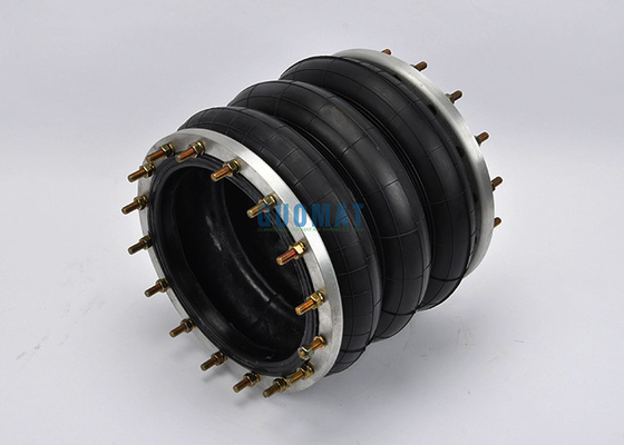360306H-3 de drievoudige Ingewikkelde Industriële Plaat van de Luchtlente Dia 347mm Luchtkussen met Flens