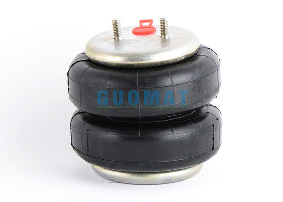 Dubbele Ingewikkelde Firestone Blaasbalg 255-1.5 van de Luchtlente de Rubberluchtkussens van de Luchtverbinding 3/8NPT