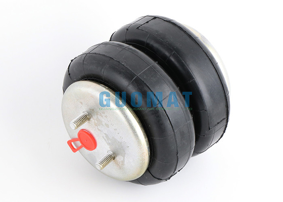 Dubbele Ingewikkelde Firestone Blaasbalg 255-1.5 van de Luchtlente de Rubberluchtkussens van de Luchtverbinding 3/8NPT