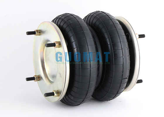 2B8X2 de Zakactuator FD138-18 DS van de luchtlente plateert Industrieel Rubber Gevuld Blaasbalgen1/4npt Gas
