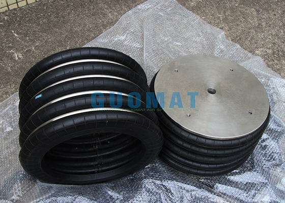 S-600-5R Yokohama Punch Air Bag Industrial Air Spring 276mm Hoogte Zwart Rubber Bellow