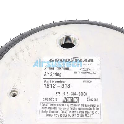 Goodyear 1B12-318 Single Convoluted Air Spring Vervang Contitech FS 330-11CI Airbag