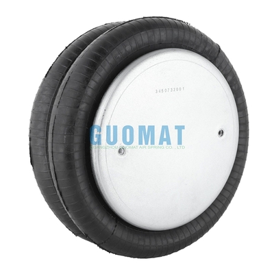 2 Verwikkelde rubberen luchtveer Contitech FD 330-22 363 2B12-425 Goodyear stalen airbags