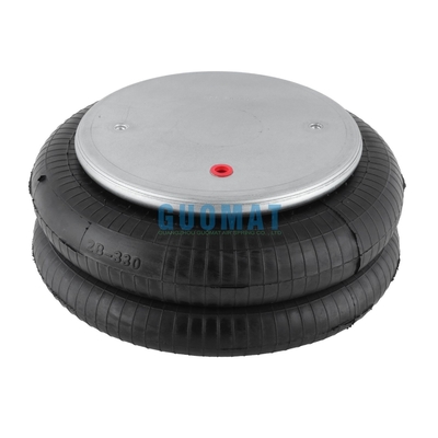 2 Verwikkelde rubberen luchtveer Contitech FD 330-22 363 2B12-425 Goodyear stalen airbags