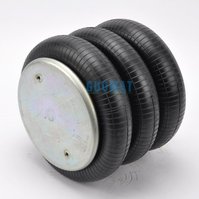 Goodyear Industrial Triple Convoluted Air Spring 3B12-301 1/4NPT luchtinlaat W01-358-8010