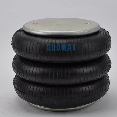 Airlift airbag 3B12-304 Drievoudig geconvolteerde airbellows universele pneumatische veer