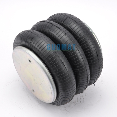 Airlift airbag 3B12-304 Drievoudig geconvolteerde airbellows universele pneumatische veer
