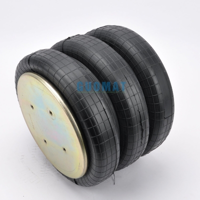 Rubber Suspension Luchtveer 381mm Hoogte Drievoudig Verwikkeld Luchtvoer
