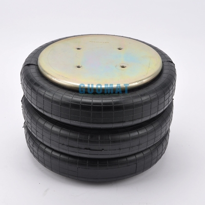 Rubber Suspension Luchtveer 381mm Hoogte Drievoudig Verwikkeld Luchtvoer