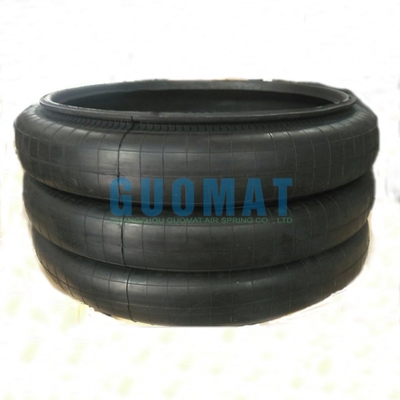 W01-358-7304 Firestone Aluminium Plate Air Spring Isolator Met Flans Ring