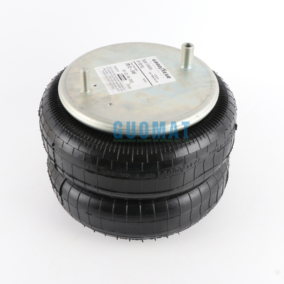 Double Bellow Air Spring Goodyear 2B12-346 voor Histeer 10315 1/4NPTF Air Inlet