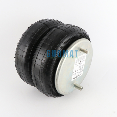 Double Bellow Air Spring Goodyear 2B12-346 voor Histeer 10315 1/4NPTF Air Inlet