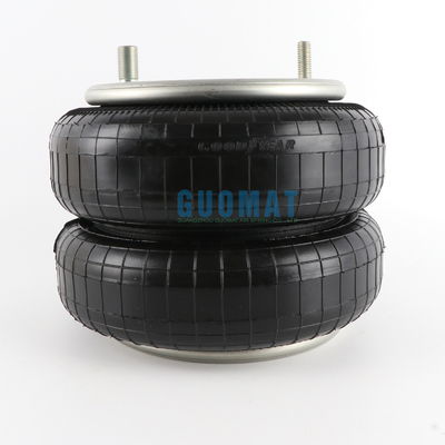 Double Bellow Air Spring Goodyear 2B12-346 voor Histeer 10315 1/4NPTF Air Inlet