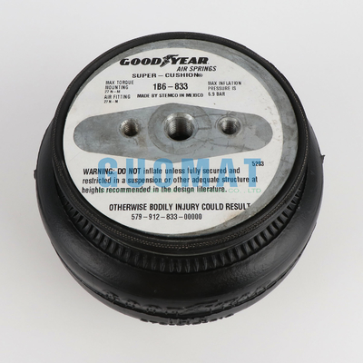 Goodyear 1B6-833 Eenlaagse rubberen luchtophanging 579912833 Industriële luchtveer