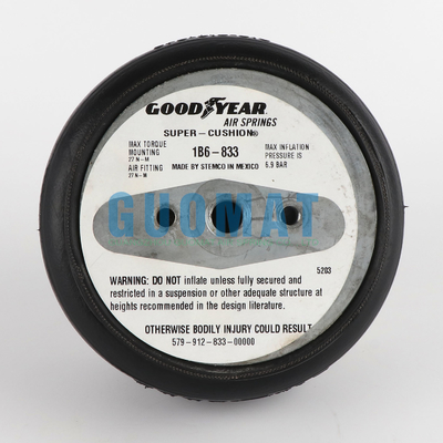 Goodyear 1B6-833 Eenlaagse rubberen luchtophanging 579912833 Industriële luchtveer