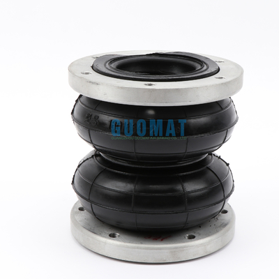 Guomat Industriële luchtveer 2H160166 Dubbel geslingerd rubberen balk met flenster