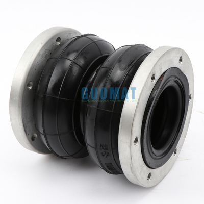 Guomat Industriële luchtveer 2H160166 Dubbel geslingerd rubberen balk met flenster