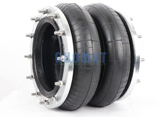 255 mm hoog flens luchtveer 380 mm rubberen luchtbellows voor zware industriële apparatuur