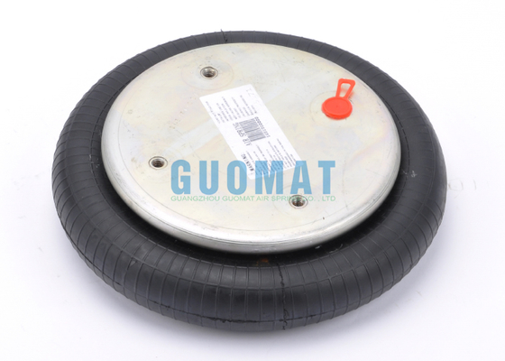 55mm-160mm Slag Enkelvoudige Geconvoluteerde Luchtvering 1/4NPTF Industriële Luchtveer