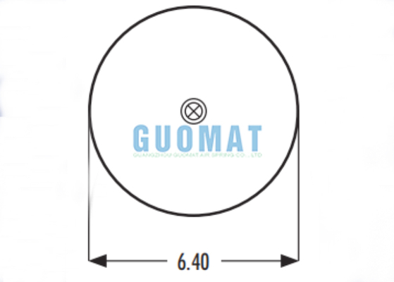 FD 200-19 510 Firestone Luchtvering Balgen 2B9-245 Goodyear Convoluted Rubber Balgen