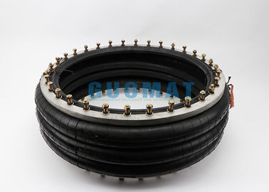 W01M586984 de industriële Luchtlente Maximum Dia 715mm Grote Grootte Rubberblaasbalgen met Flensring
