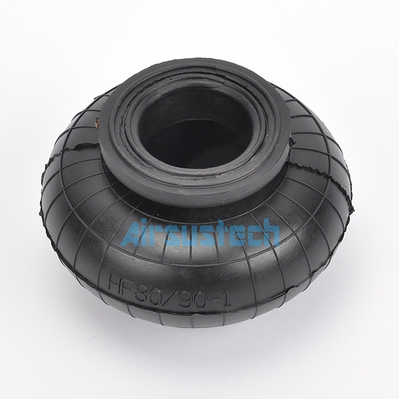 HF80/90-1 Air Spring Bellows Air Bag Dubbel Geconvolteerde Rubber Air Shock Absorptie