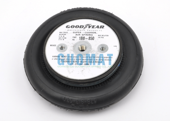 1B8-850 Goodyear Enkele Convoluted Luchtveren Leverancier 579-91-3-530 Rubberen Luchtbalgen