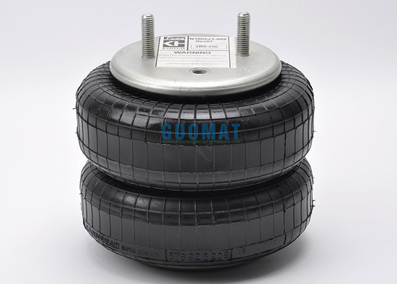 Het dubbele Ingewikkelde Luchtkussen van de de Opschortingslente 2B9-250 Goodyear van Type Rubberblaasbalgen