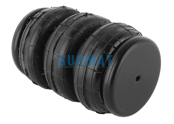 van de de Blaasbalgopschorting van 3B2300 3E2300 de Drievoudige de Luchtlente 187mm Hoogte Universeel Luchtkussen voor Aanhangwagenas