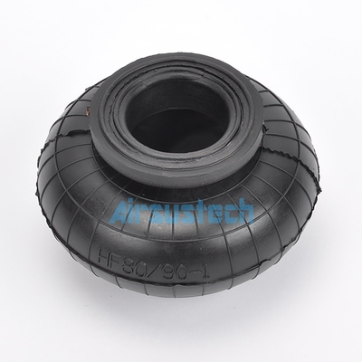 HF80/90-1 Air Spring Bellows Air Bag Dubbel Geconvolteerde Rubber Air Shock Absorptie