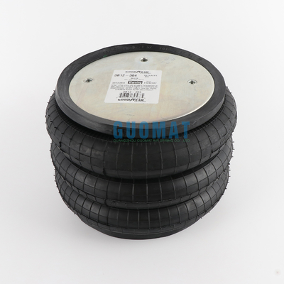 Autoonderdelen 3B12-304 Goodyear Air Spring Cross W01-358-8013 Air Spring Triple Convoluted Air Bag FT330-29 Ci 1/4 NPT