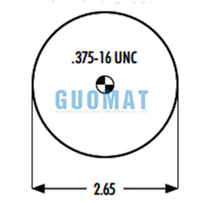 Goodyear 1S4-058 Air Suspension Parts Vervang W02-358-7086 Cab Air Spring