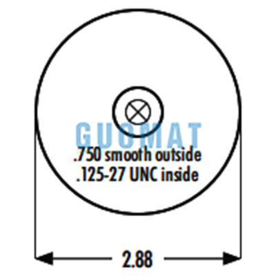 Goodyear 1S4-058 Air Suspension Parts Vervang W02-358-7086 Cab Air Spring