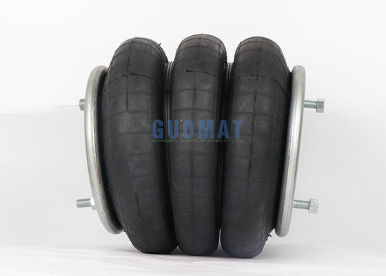 Drievoudig geconvolteerde luchtveer M12X1.75 Stut Injectie Gietmachine Ondersteuning en nivellering