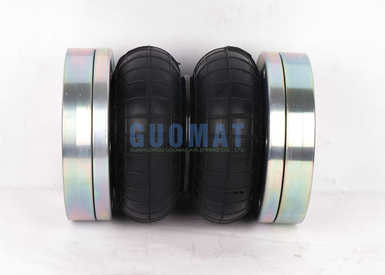 166mm Hoogte Rubber Air Spring M10 Dubbele Geconvolteerde Luchtballon Voor Rotary Shaft Actuators