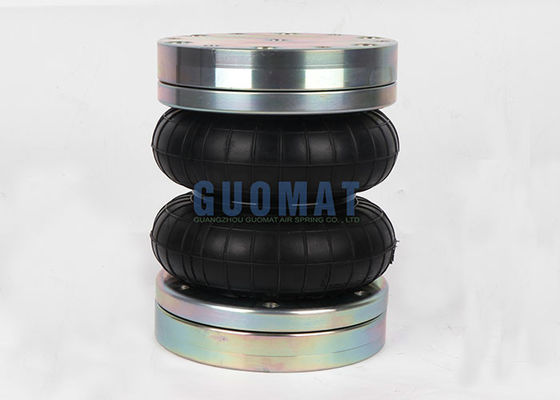 166mm Hoogte Rubber Air Spring M10 Dubbele Geconvolteerde Luchtballon Voor Rotary Shaft Actuators