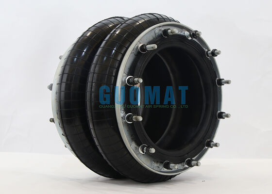 Firestone Airbags W01-358-7431 Dubbele geslingerde industriële luchtveer met flens