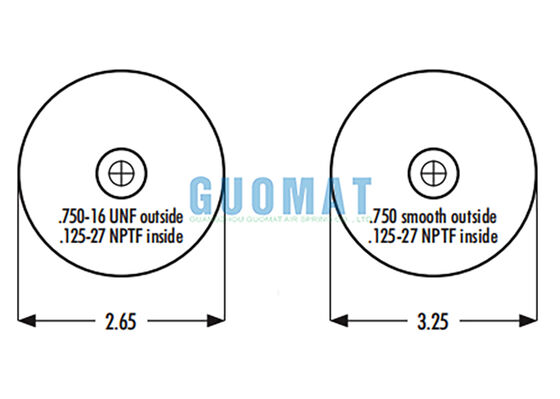 1S4-067 Cab Air Spring Goodyear ASC-08-7-137 Truck Suspension Air Bag Vervanging