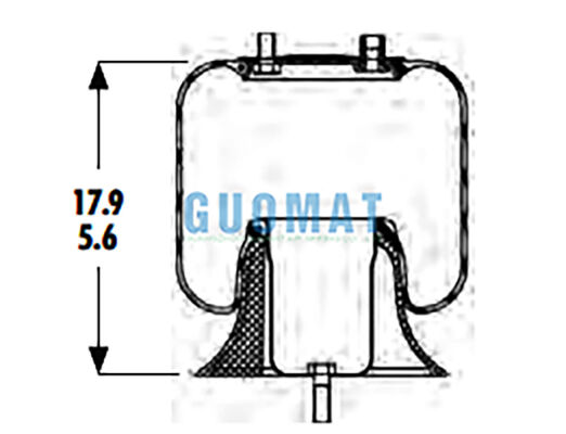 566-18-3-004 Rubber Balg 1R9-003 Goodyear Truck Luchtveer