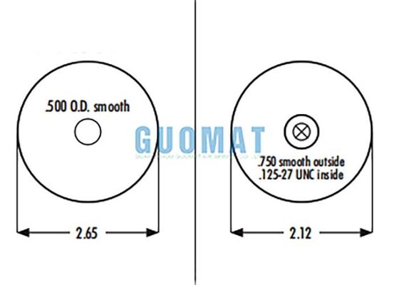 1S4.5-13 Goodyear Cab Air Spring Vervanging 579-08-7-219 Truck Suspension Air Bag