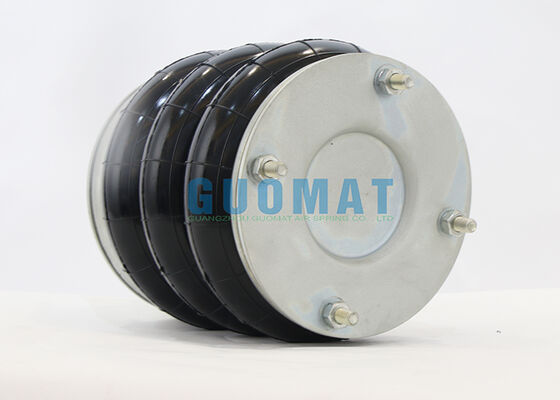 6" x 3 Rubber Bellows W01R584095 Firestone Drievoudig Verwikkelde Luchtveer Met G1/2 Luchtgat