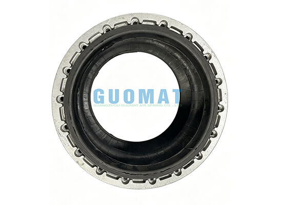 FD 1710-25 RS Pneumatische rubberen airbag Dubbele geconvolteerde airbellows met kralenringen