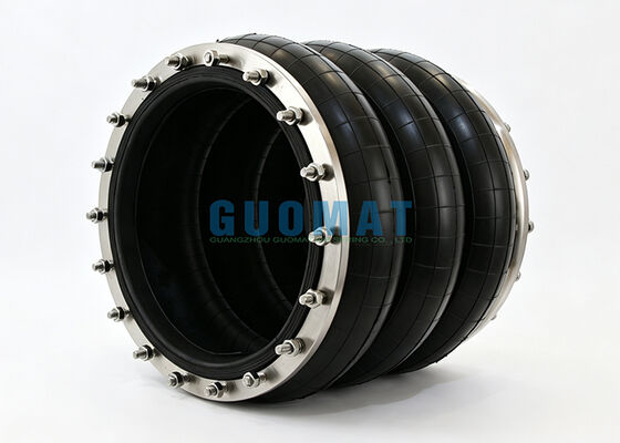 24x3/8-24UNF Contitech Rubber Air Spring FT 1710-38 RS Industrieel luchtkussen