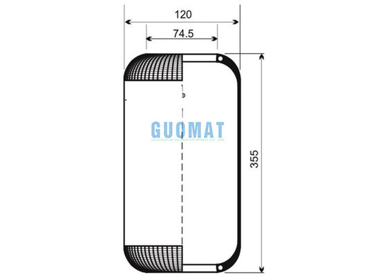 1e06-van de de Luchtlente van Phoenix de Wagen van Land Rover RKB101460BL Range Rover -1993-1995