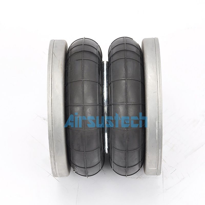 6''X2 Industrial Applications Rubber Firestone W01-R58-4070 Double Convoluted Air Springs