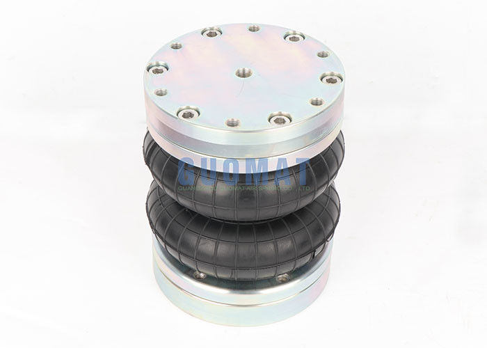 166mm Hoogte Rubber Air Spring M10 Dubbele Geconvolteerde Luchtballon Voor Rotary Shaft Actuators