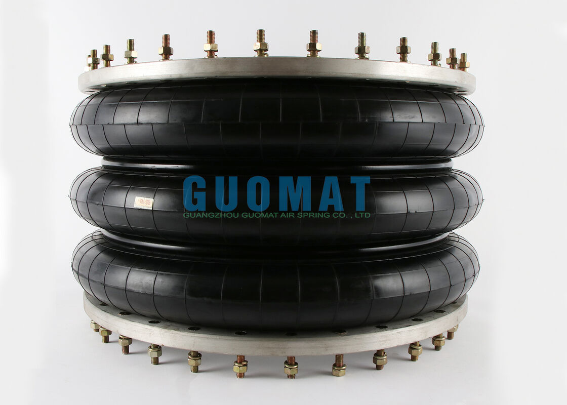 W01-358-9603 Firestone Flens Luchtveer 348-3 Stijl Driedubbel Gevouwen Industriële Luchtvering