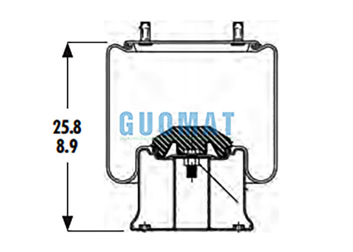 1R14-201 Goodyear Heavy Duty Vrachtwagen Luchtveer 566-28-3-020 Luchtveersysteem