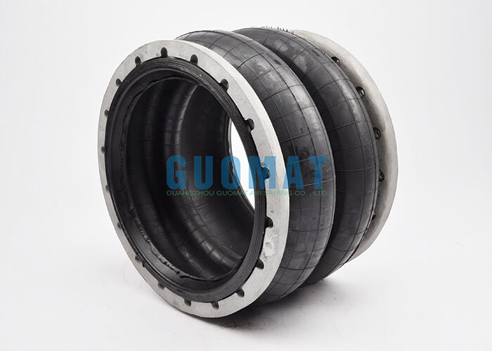 W01-358-7191 Firestone Flange Air Spring 28 Stijl Geribde nek Aluminium Perlen Ringen Rubber Airbags