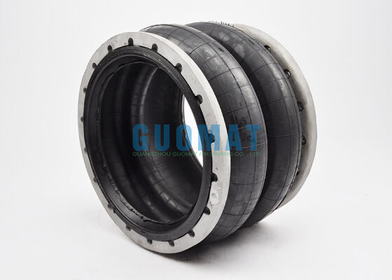 W01-358-7191 Firestone Flange Air Spring 28 Stijl Geribde nek Aluminium Perlen Ringen Rubber Airbags